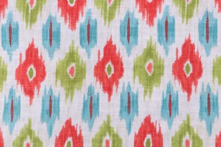Covington Mica Printed Cotton Blend Drapery Fabric in 332-Fiesta