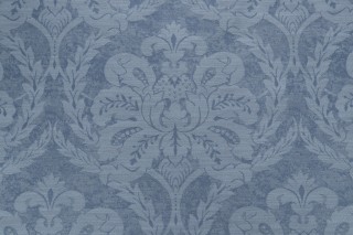 Bradshaw Damask Decorator Fabric in Porcelaine