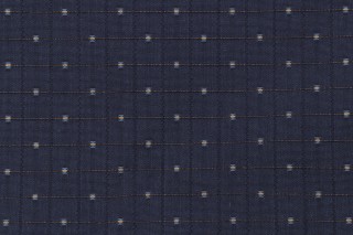 Fonthill Casino Woven Decorator Fabric in Midnight/Sand