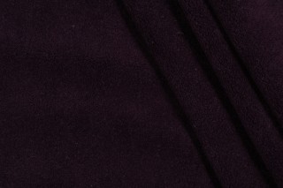 Scalamandre Alicante Velours Velvet Upholstery Fabric in Eggplant