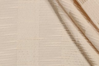Scalamandre Effulvio Fiammato Woven Decorator Fabric in Beige