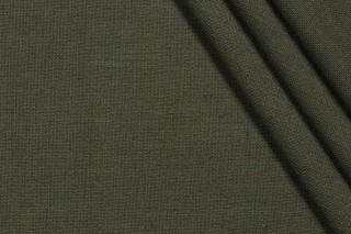 Linen Slub Decorator Fabric in Moss