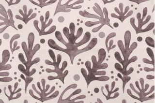Terrasol - Matisse Printed Acrylic Outdoor Fabric in Smoke