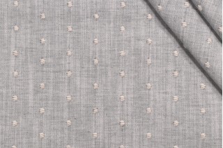 PK Lifestyles Swiss Dot Embroidery Decorator Fabric in Baltic