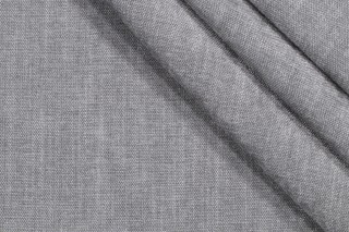 Dena Woven Chenille Upholstery Fabric in Nickel
