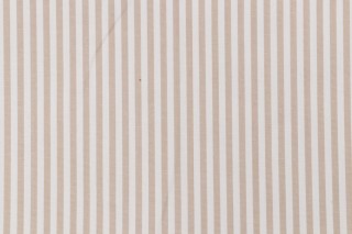 Scalamandre Stripe Woven Decorator Fabric in Latte