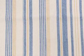 Scalamandre Stripe Woven Upholstery Fabric in Bluebell