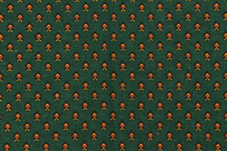 Scalamandre Marignan Printed Cotton Drapery Fabric in Green