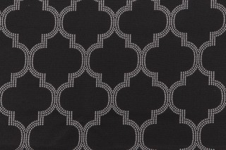 1 Yard Bella Dura Pavillion Woven Polyolefin Outdoor Fabric in Onyx