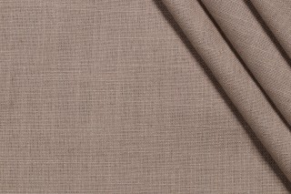 Scalamandre Hampton Weave Woven Linen Decorator Fabric in Fog