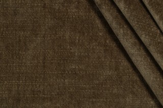 Woven Chenille Upholstery Fabric in Olive