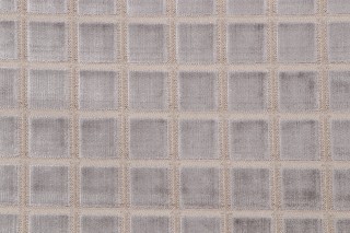 Alta Velvet Upholstery Fabric in Nickel
