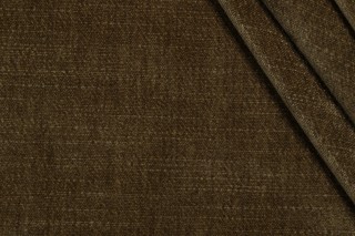 Woven Chenille Upholstery Fabric in Olive