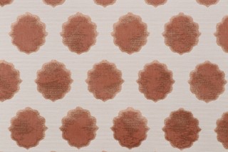 Amelia Velvet Upholstery Fabric in Rose