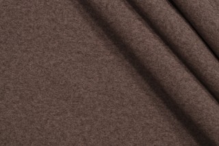 Velveteen Felt-Backed Upholstery Fabric in Taupe
