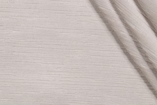 Strie Velvet Upholstery Fabric in Oyster