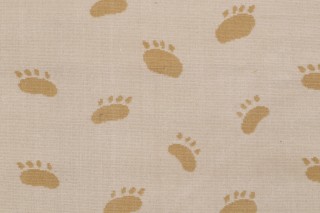 Scalamandre Bigfoot Grospoint Velvet Upholstery Fabric in Cream/Beige