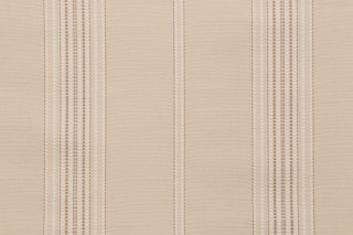 Fonthill Rayure Marly Woven Upholstery Fabric in Beige
