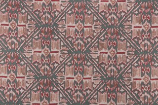 Lacefield Havana Printed Cotton Blend Drapery Fabric in Baltic 