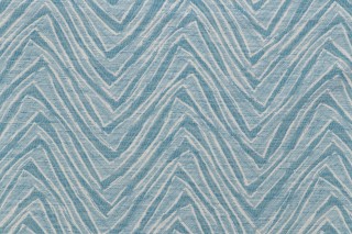 Azura Woven Polyester Outdoor Fabric in Turquoise