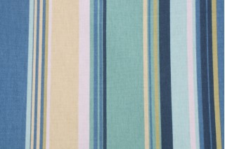Richloom Westport Printed Cotton Drapery Fabric in Turquoise