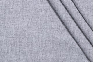 Lino Textiles Logan Woven Polyester Drapery Fabric in Light Grey