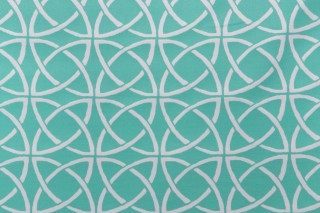 Bryant Fabrics Catamaran Printed Polyester Outdoor Fabric in Aqua