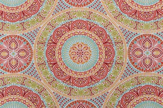 Bryant Fabrics Delancey Printed Polyester Outdoor Fabric in Jubilee