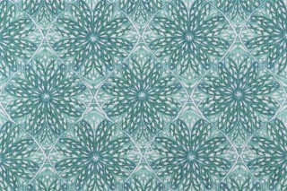 Lacefield Chella Printed Cotton Blend Drapery Fabric in Basil