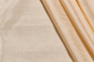 Scalamandre Semi-Sheer Silk Drapery Fabric in Buttermilk