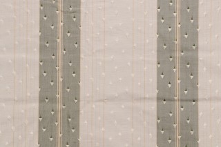 Scalamandre Silk Stripe Decorator Fabric in Green