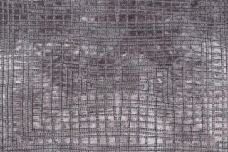 Josey Embroidered Decorator Fabric in Slate Blue