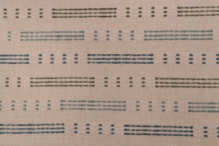 Archer Woven Upholstery Fabric in Indigo