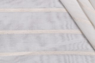 Heritage House Baja Sheer Drapery Fabric in Natural