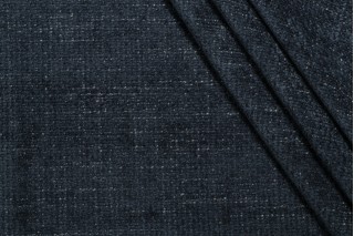 Kaufmann Asteria Performance Woven Chenille Upholstery Fabric in Abyss