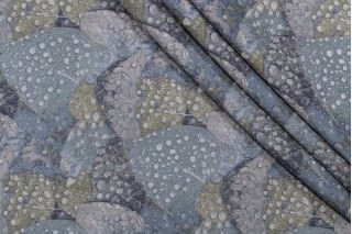 Golding Kaleideum Woven Upholstery Fabric in Titanium