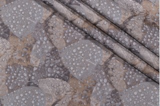 Golding Kaleideum Woven Upholstery Fabric in Platinum