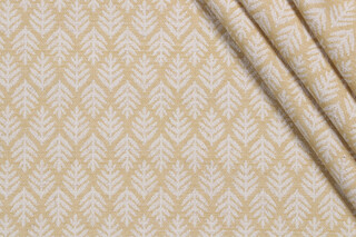 Richloom Loulou Woven Upholstery Fabric in Citron 