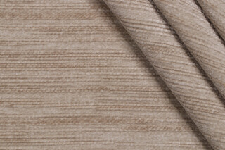 Richloom Muji Woven Chenille Upholstery Fabric in Linen 