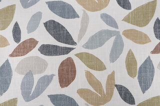 Richloom Breyer Printed Drapery Fabric in Natural 