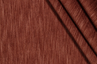 Richloom Monique Velvet Upholstery Fabric in Cinnamon 