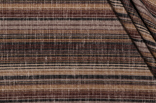 PK Lifestyles Carson Stripe Woven Chenille Upholstery Fabric in Woodland 