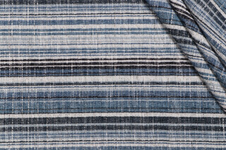 PK Lifestyles Carson Stripe Woven Chenille Upholstery Fabric in Luna 