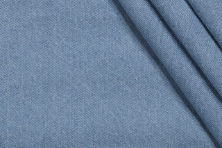 PK Lifestyles Dungarees Denim Decorator Fabric in Vintage Blue 