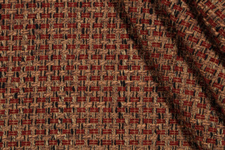Paragon Global Hemp Woven Upholstery Fabric in Brick 