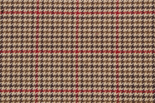 Dupree Woven Decorator Fabric in Cranberry 