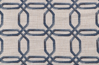 King Textiles Maxime Woven Upholstery Fabric in Blue Jay 
