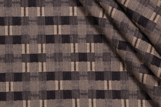 PK Lifestyles Picnic Plaid Woven Upholstery Fabric in Calligraphy 