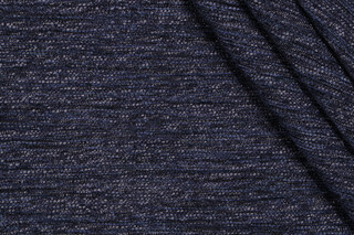 PK Lifestyles Dylan Woven Chenille Upholstery Fabric in Midnight 