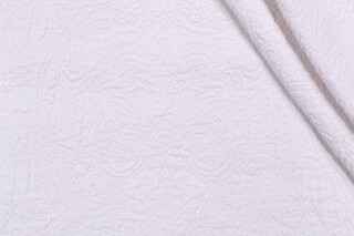 Wells Matelasse Upholstery Fabric in Natural
